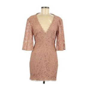 The Jetset Diaries Rosebay Mini Lace Bodycon Dress